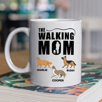 The Walking Dad - Personalized Custom Coffee Mug