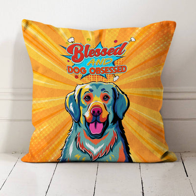 Dog Obsessed - Throw Pillow