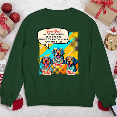 Pop Art The Best Mom - Personalized Custom Sweatshirt