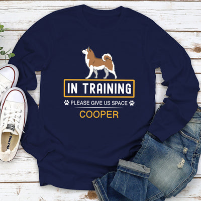 In Training - Personalized Custom Long Sleeve T-shirt