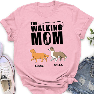 The Walking Dad 2 - Personalized Custom Women's T-shirt