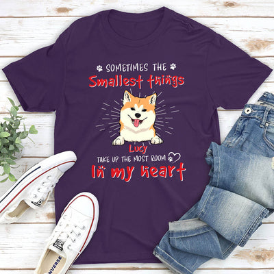 Something In My Heart - Personalized Custom Unisex T-shirt