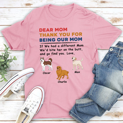 Dogs Bite You - Personalized Custom Unisex T-shirt