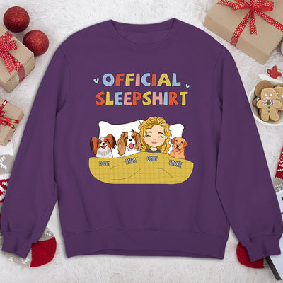 Happy Sleepshirt - Personalized Custom Sweatshirt