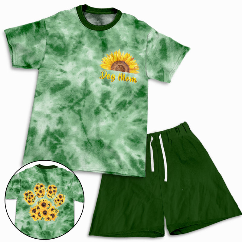 Sunflower Paw - Short Pajama Set