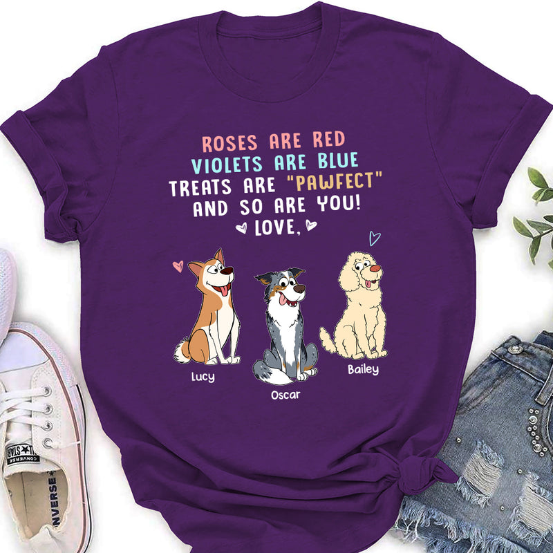 Treats Are Pawfect - Personalized Custom Women&