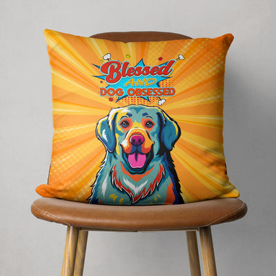 Dog Obsessed - Throw Pillow