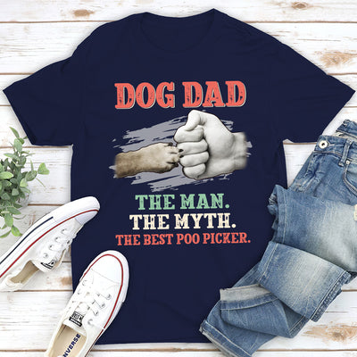 Dog Dad Poo Picker - Classic Unisex T-shirt