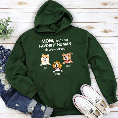 Dogs Favorite Human - Personalized Custom Hoodie