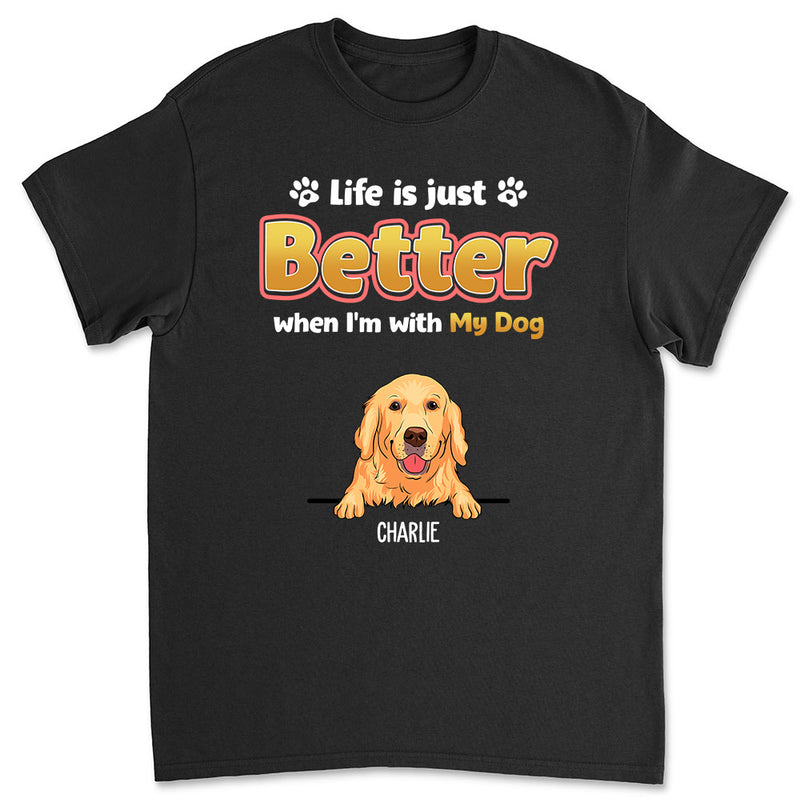 No Best Only Better - Personalized Custom Unisex T-shirt