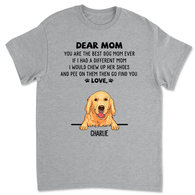 If I Had A Mom - Personalized Custom Unisex T-shirt