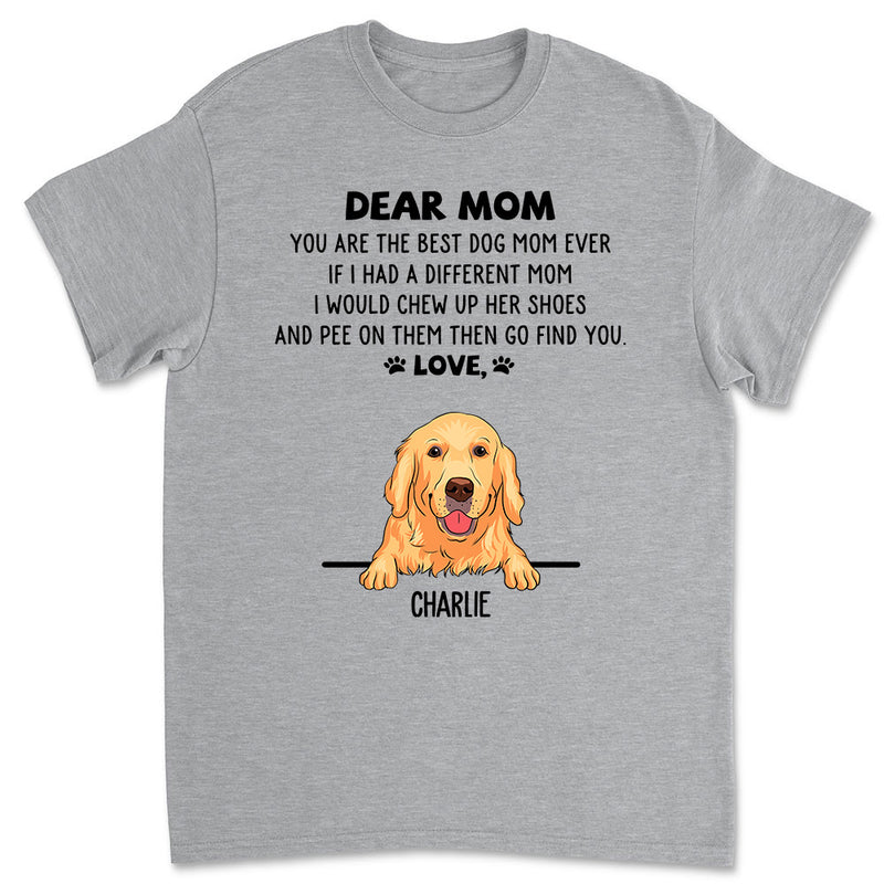 If I Had A Mom - Personalized Custom Unisex T-shirt