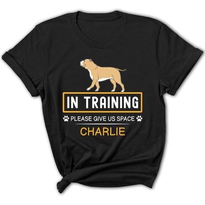 In Training - Personalized Custom Women's T-shirt