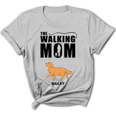 The Walking Dad 2 - Personalized Custom Women's T-shirt