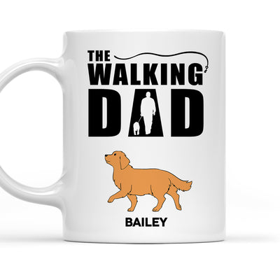 The Walking Dad - Personalized Custom Coffee Mug