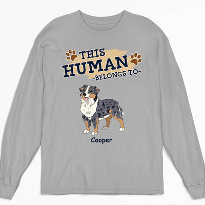 This Human - Personalized Custom Long Sleeve T-shirt