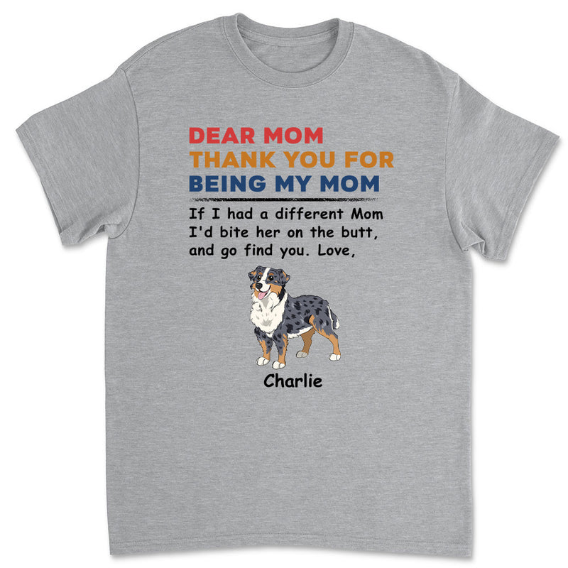 Dogs Bite You - Personalized Custom Unisex T-shirt