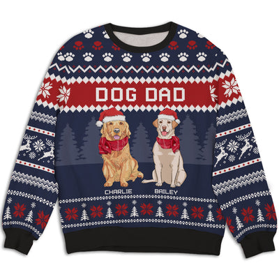 For Dog Parents - Personalized Custom All-Over-Print Sweatshirt
