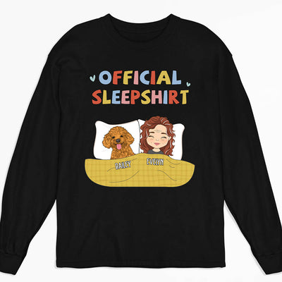 Happy Sleepshirt - Personalized Custom Long Sleeve T-shirt