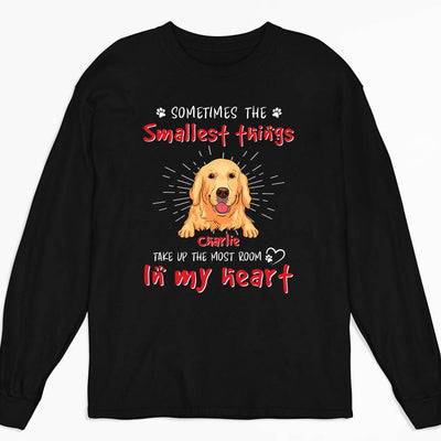 Something In My Heart - Personalized Custom Long Sleeve T-shirt