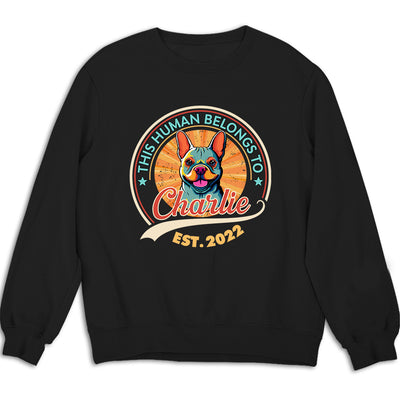 Human Belongs Popart - Personalized Custom Sweatshirt