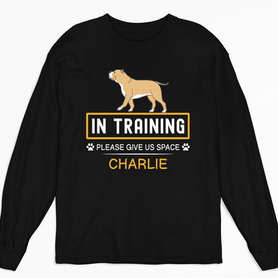 In Training - Personalized Custom Long Sleeve T-shirt