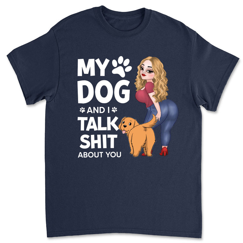 My Dog & I - Personalized Custom Unisex T-shirt