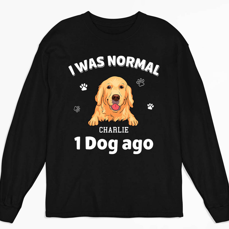 I Was Normal - Personalized Custom Long Sleeve T-shirt