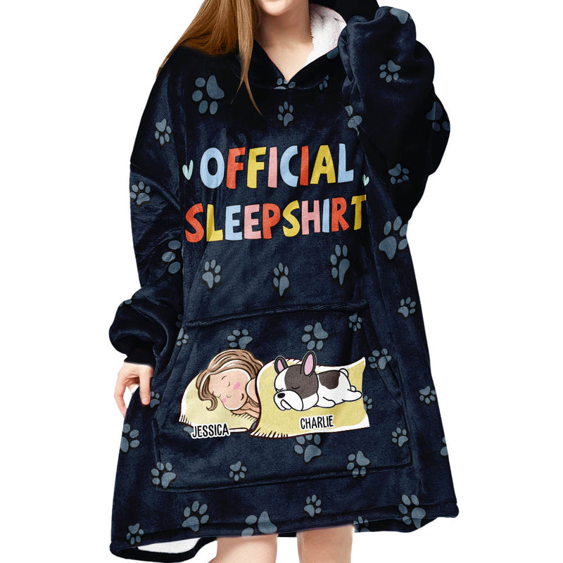 Official Sleepshirt - Personalized Custom Blanket Hoodie