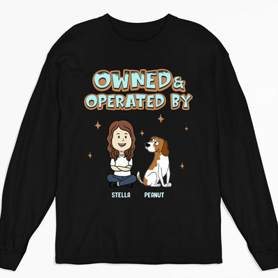 Owned & Operated - Personalized Custom Long Sleeve T-shirt