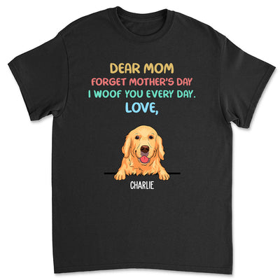 Woof You Colorful - Personalized Custom Unisex T-shirt