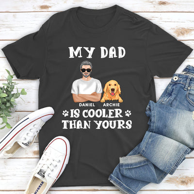 Cooler Dad - Personalized Custom Unisex T-shirt