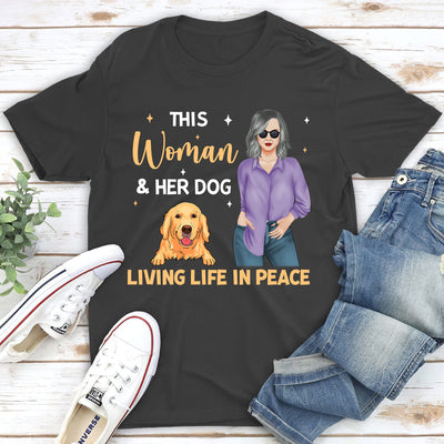 Life In Peace - Personalized Custom Unisex T-shirt