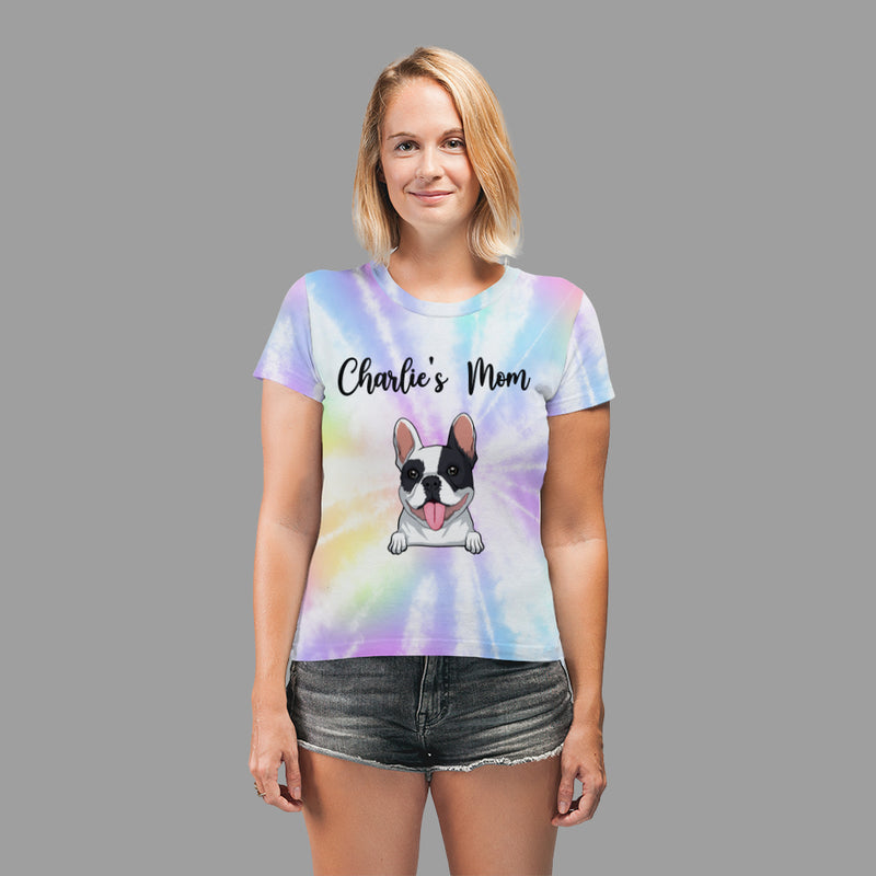 Dog Mom Love - Personalized Custom All-over-print T-shirt