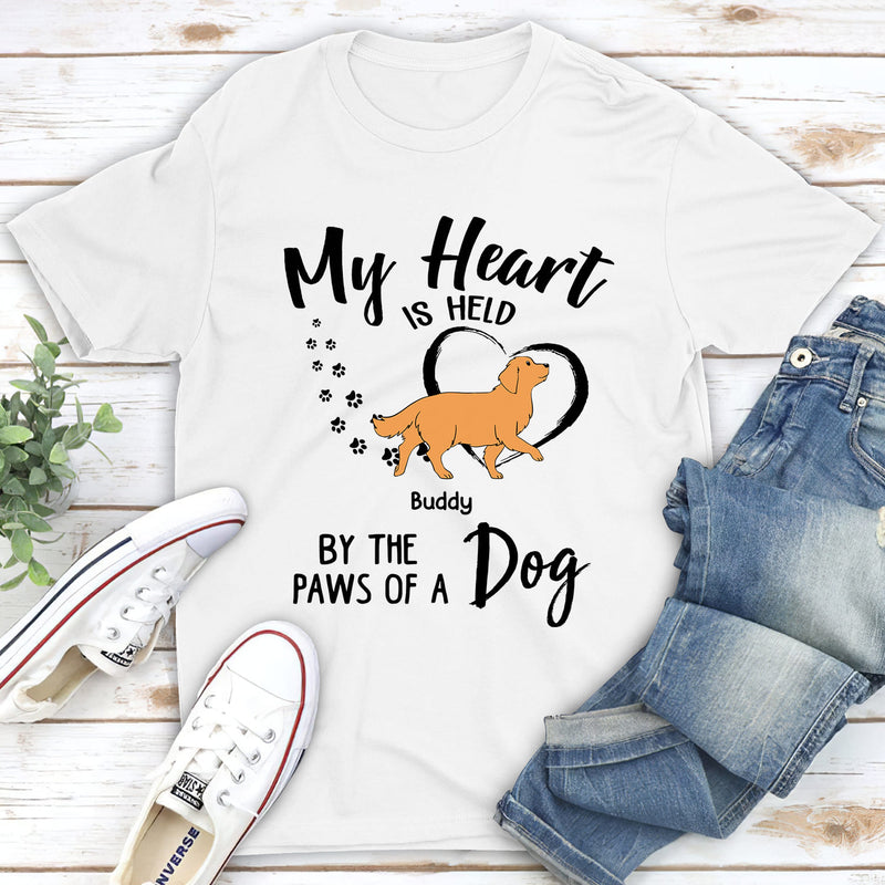 My Heart Is Held - Personalized Custom Unisex T-shirt