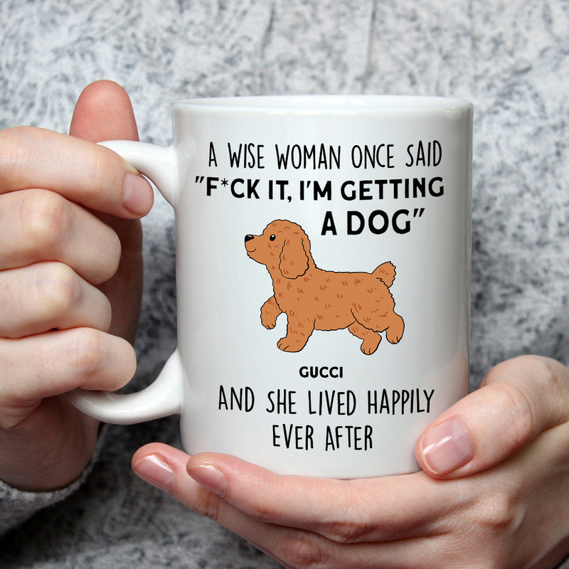 A Wise Woman - Personalized Custom Coffee Mug