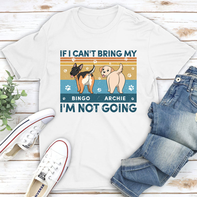 Brings My Dogs - Personalized Custom Unisex T-shirt