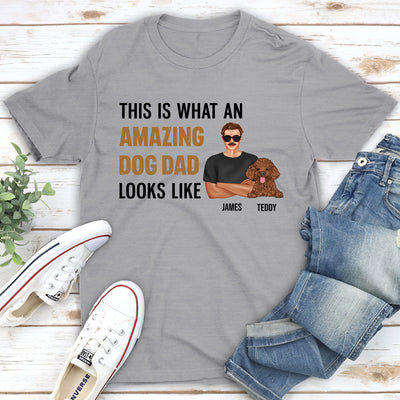 Amazing Dad - Personalized Custom Unisex T-shirt