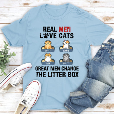 Real Men - Personalized Custom Unisex T-shirt