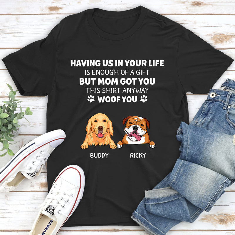 Dog Got You This - Personalized Custom Unisex T-shirt