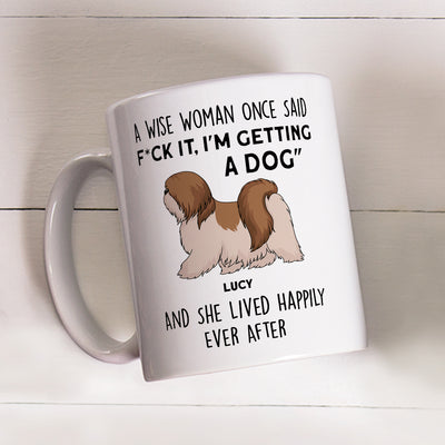 A Wise Woman - Personalized Custom Coffee Mug