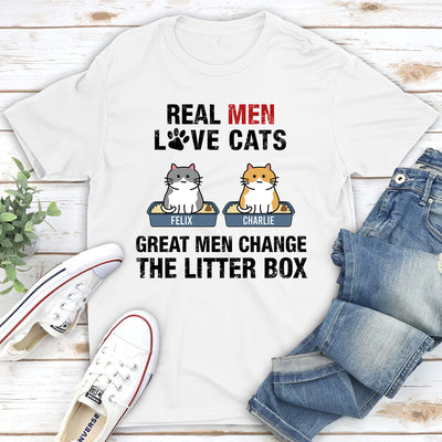 Real Men - Personalized Custom Unisex T-shirt