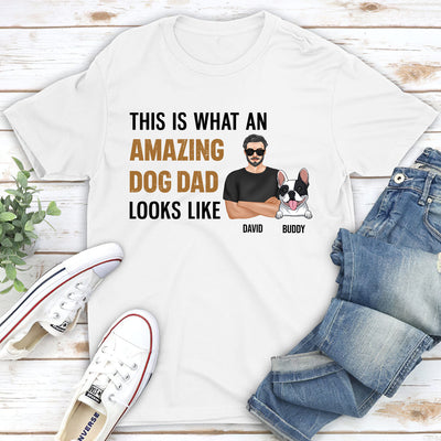 Amazing Dad - Personalized Custom Unisex T-shirt