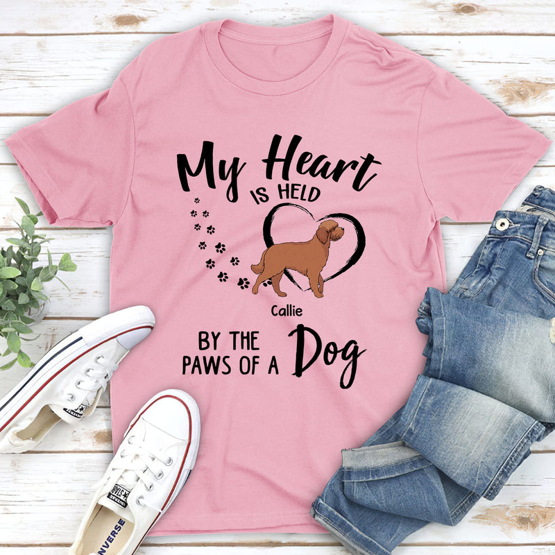 My Heart Is Held - Personalized Custom Unisex T-shirt