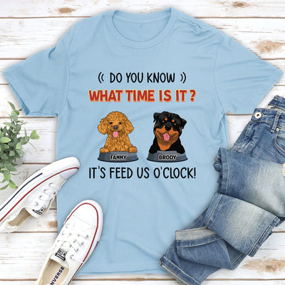 What Time Is It - Personalized Custom Unisex T-shirt