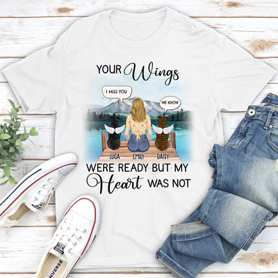 Your Wings Were Ready Speech - Personalized Custom Unisex T-shirt