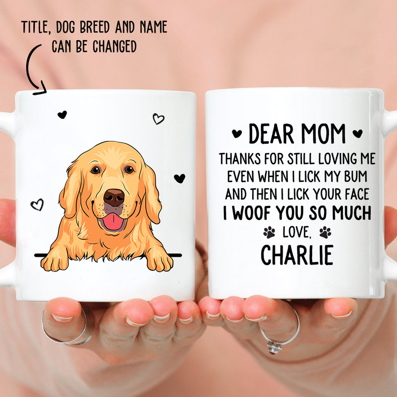 Lick Your Face - Personalized Custom Coffee Mug