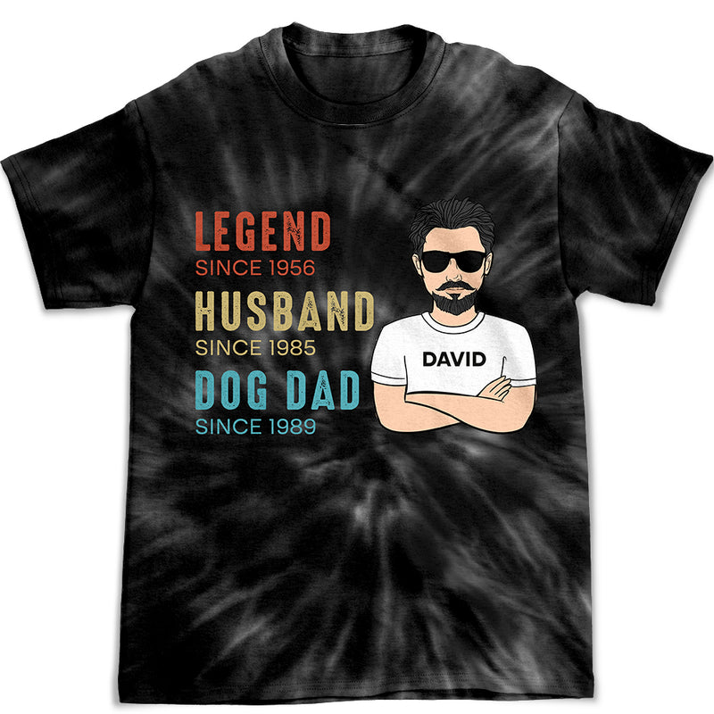 Legend Husband - Personalized Custom All-over-print T-shirt