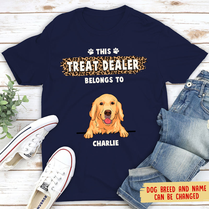 Treat Dealer Personalized Custom Unisex T shirt PAWSIONATE