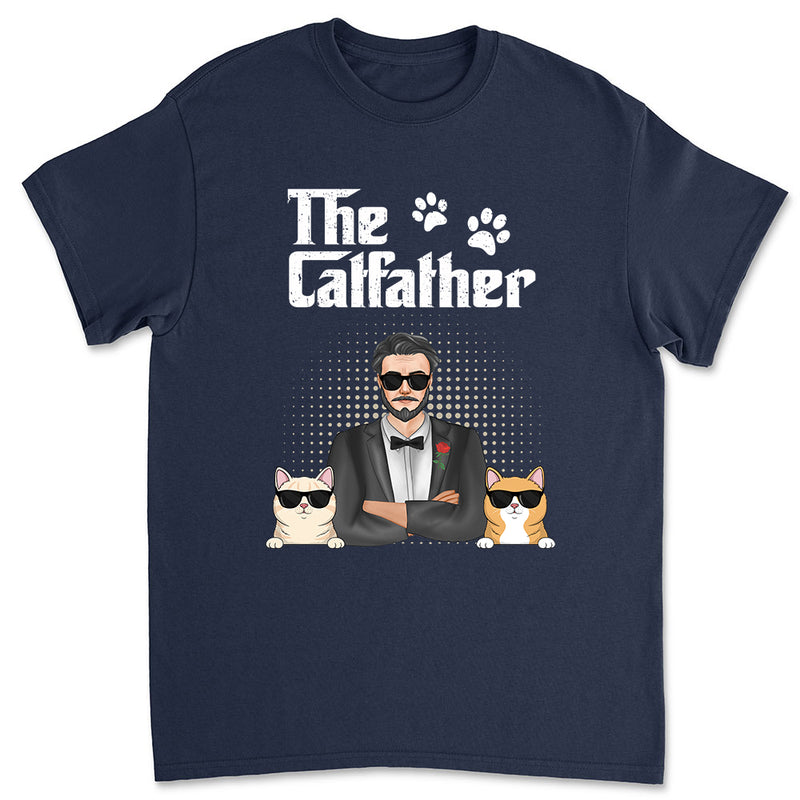 The Cat Father - Personalized Custom Unisex T-shirt